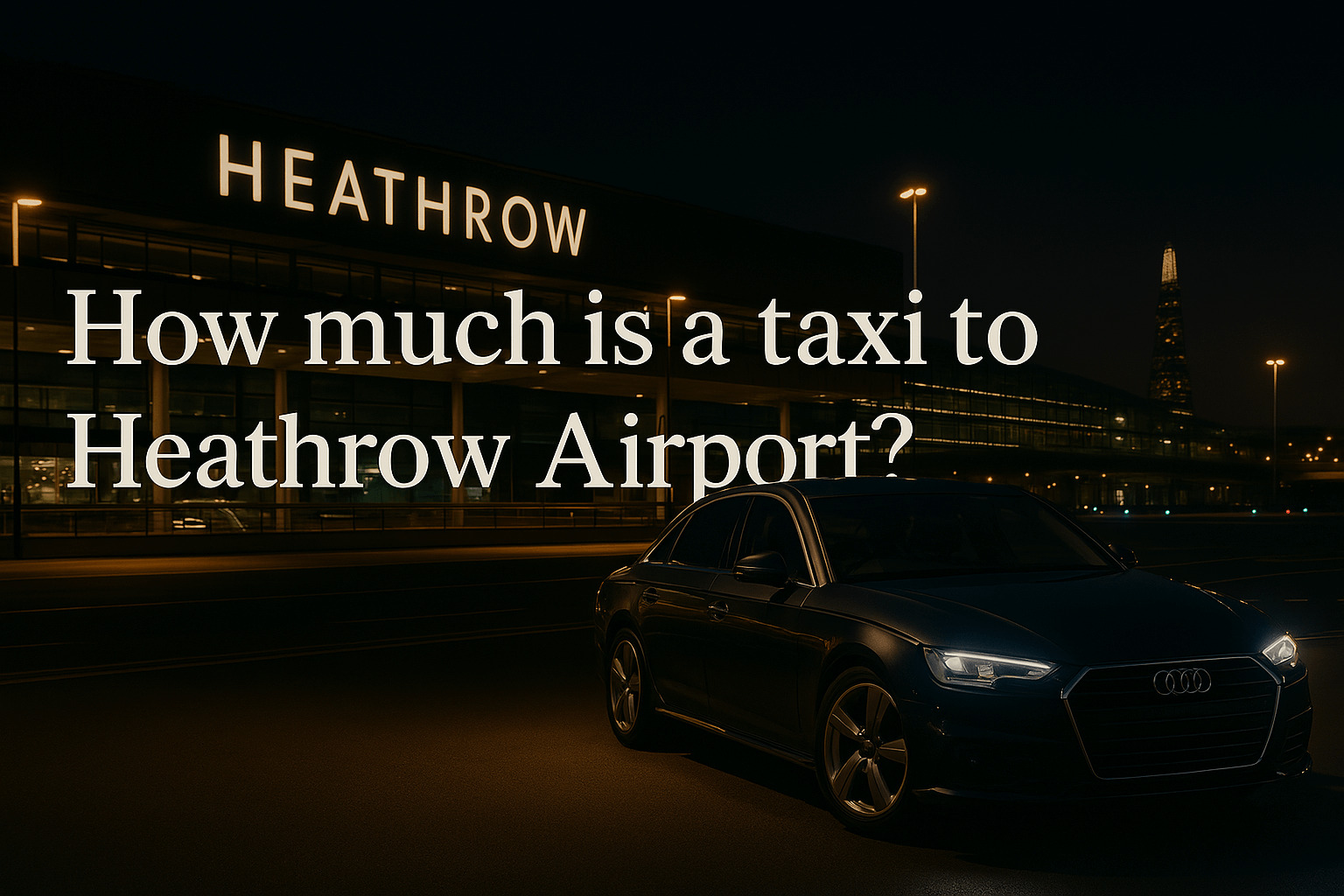 How Much Is a Taxi to Heathrow Airport?