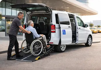 Accessible Vehicles Wheelchair accessible taxi 