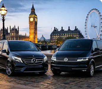 Executive MPV taxi for group airport transfer UK