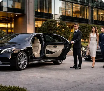Chauffeur driven executive taxi service in London UK