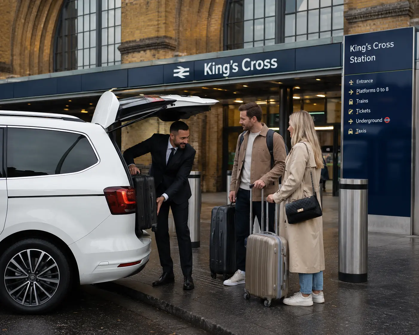 Kings Cross to Luton Airport Transfer